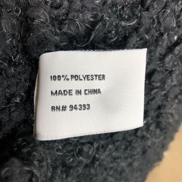 Altar’d State Black Fuzzy Vest | XS - Picture 7 of 8